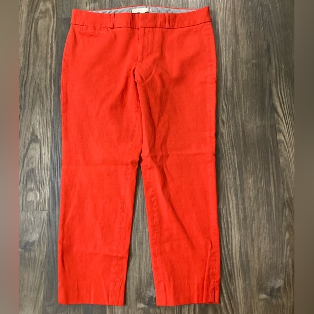 Banana Republic Women’s Red Sloan Fit Pants Size 10P‎